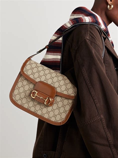 gucci bag equestrian brown|gucci horsebit handbags.